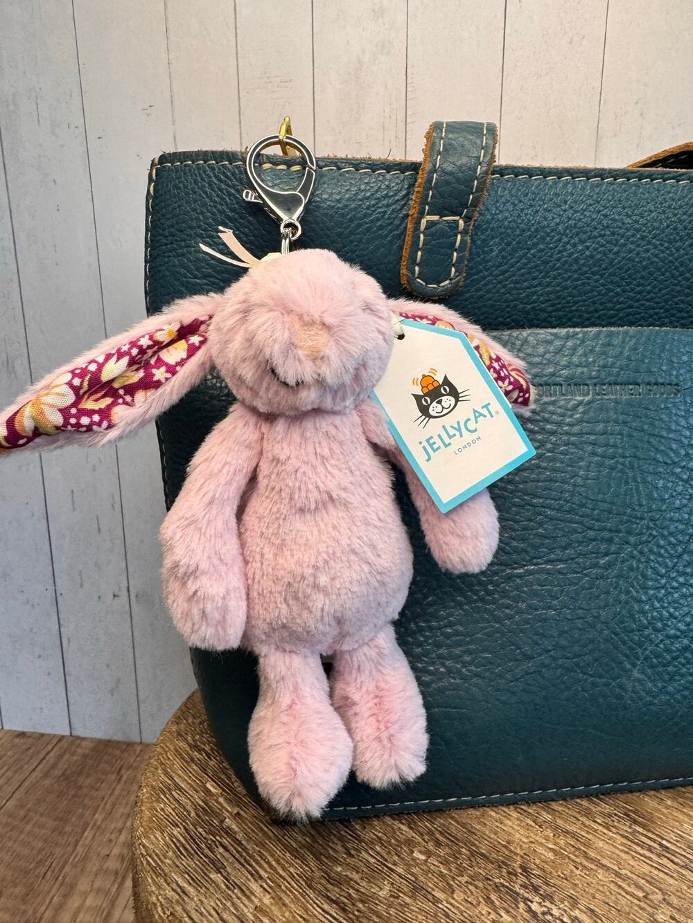 Jellycat Thistlepop Blossom Bunny Bag Charm FAST SHIP Authentic Jellycat
